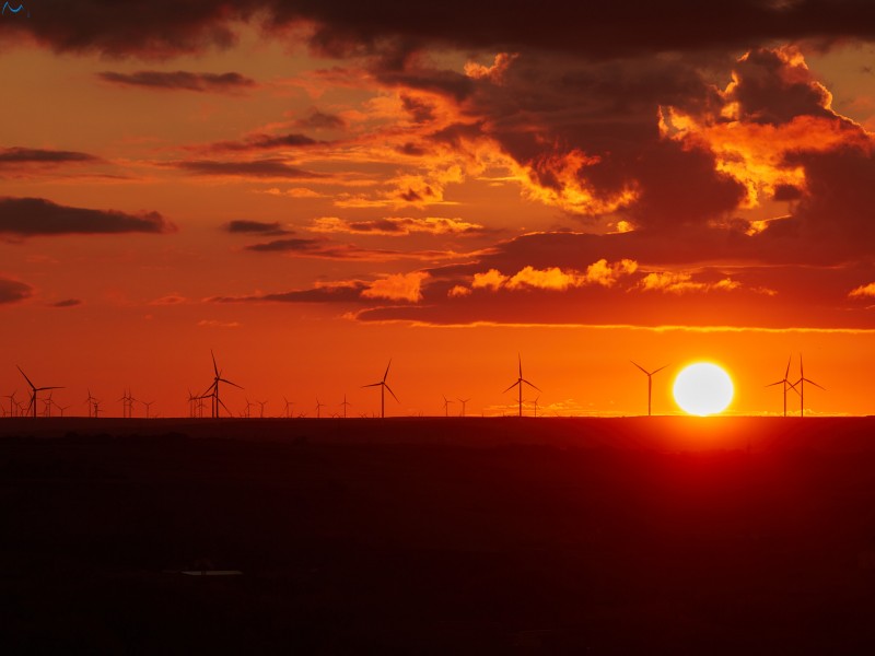 Atardecer en Burgos